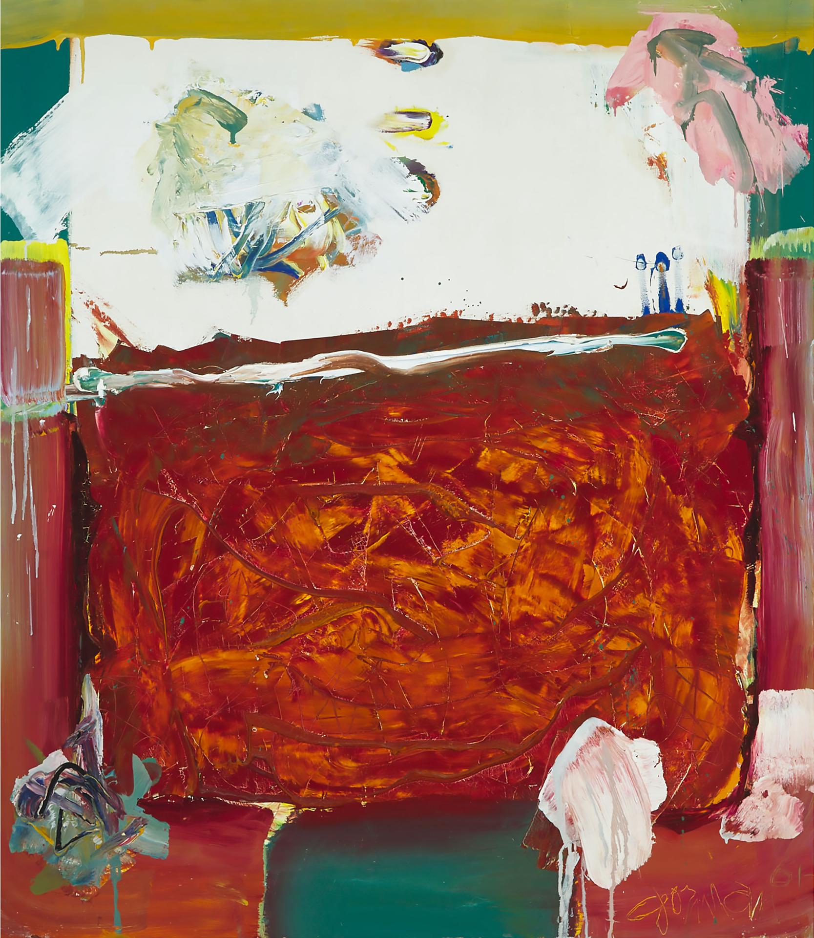 Richard Borthwick Gorman (1935-2010) - Painting Of A Prince, 1961