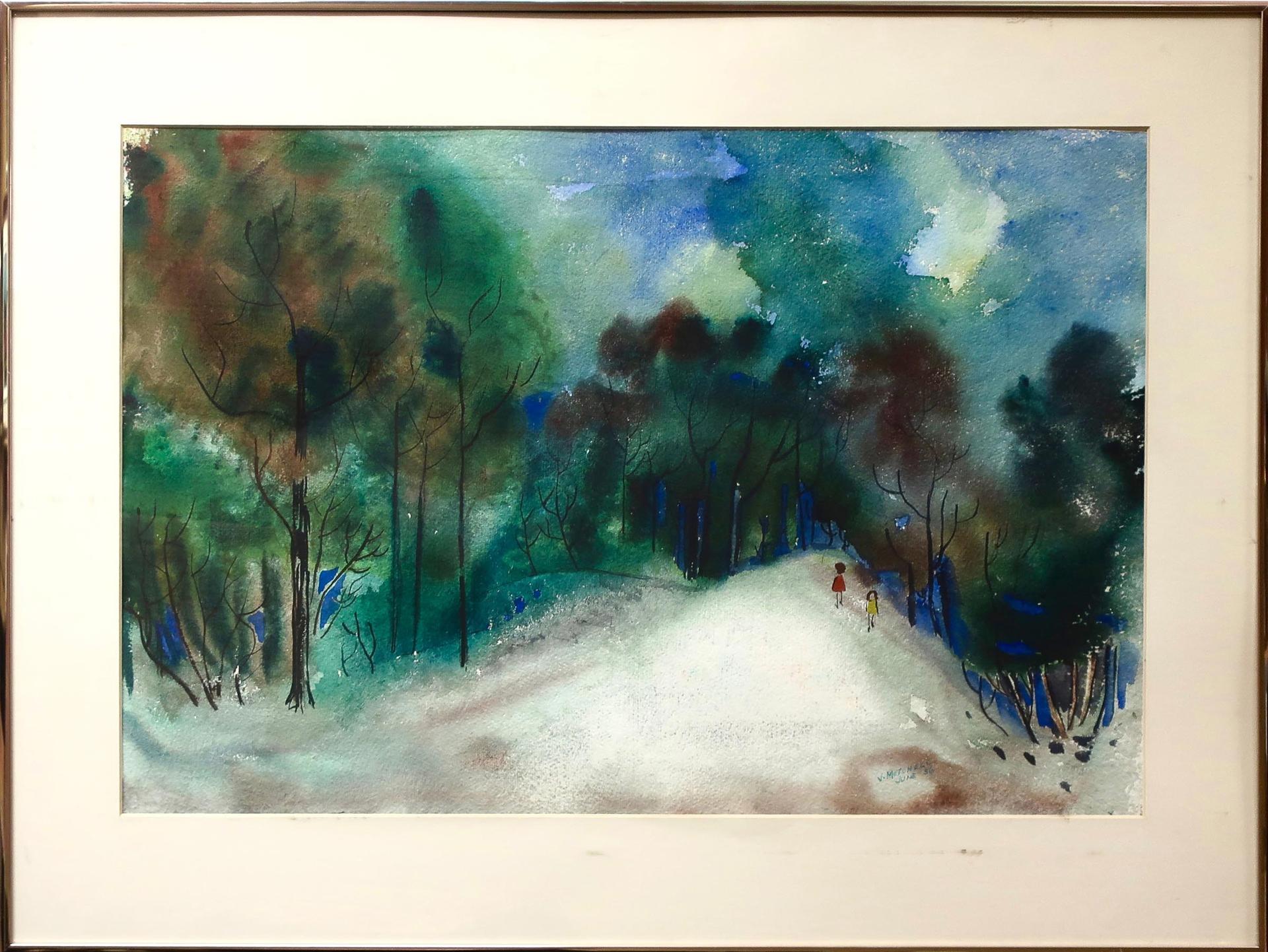 Janet Mitchell (1915-1998) - Adventure In The Forest