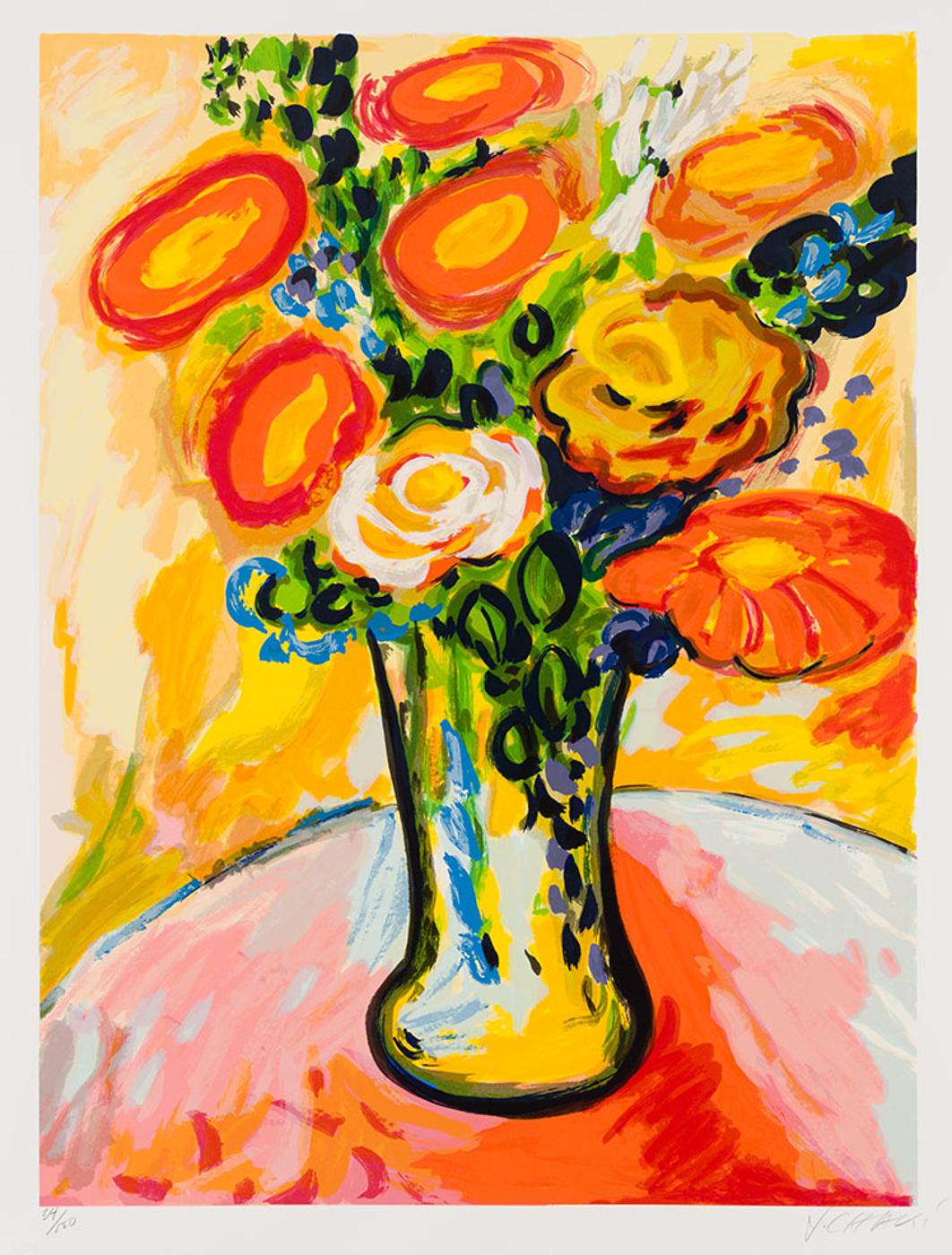 Yehouda Leon Chaki (1938-2023) - Bouquet Joyeux