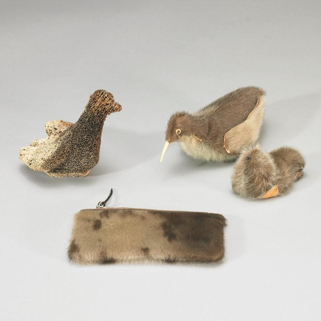 Janiessie Arreak - Two Birds, A Tobacco Pouch And A Seal