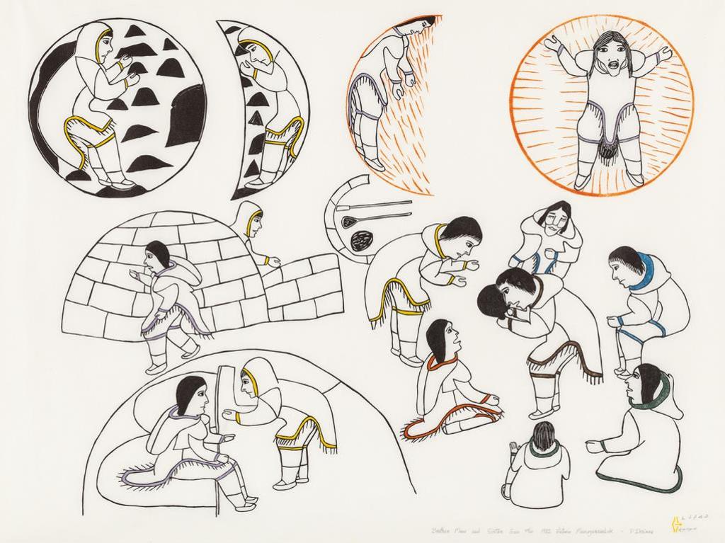 Victoria Mamnguqsualuk (1930-2016) - Wagonfeld Collection; Spirit Wrestler Gallery