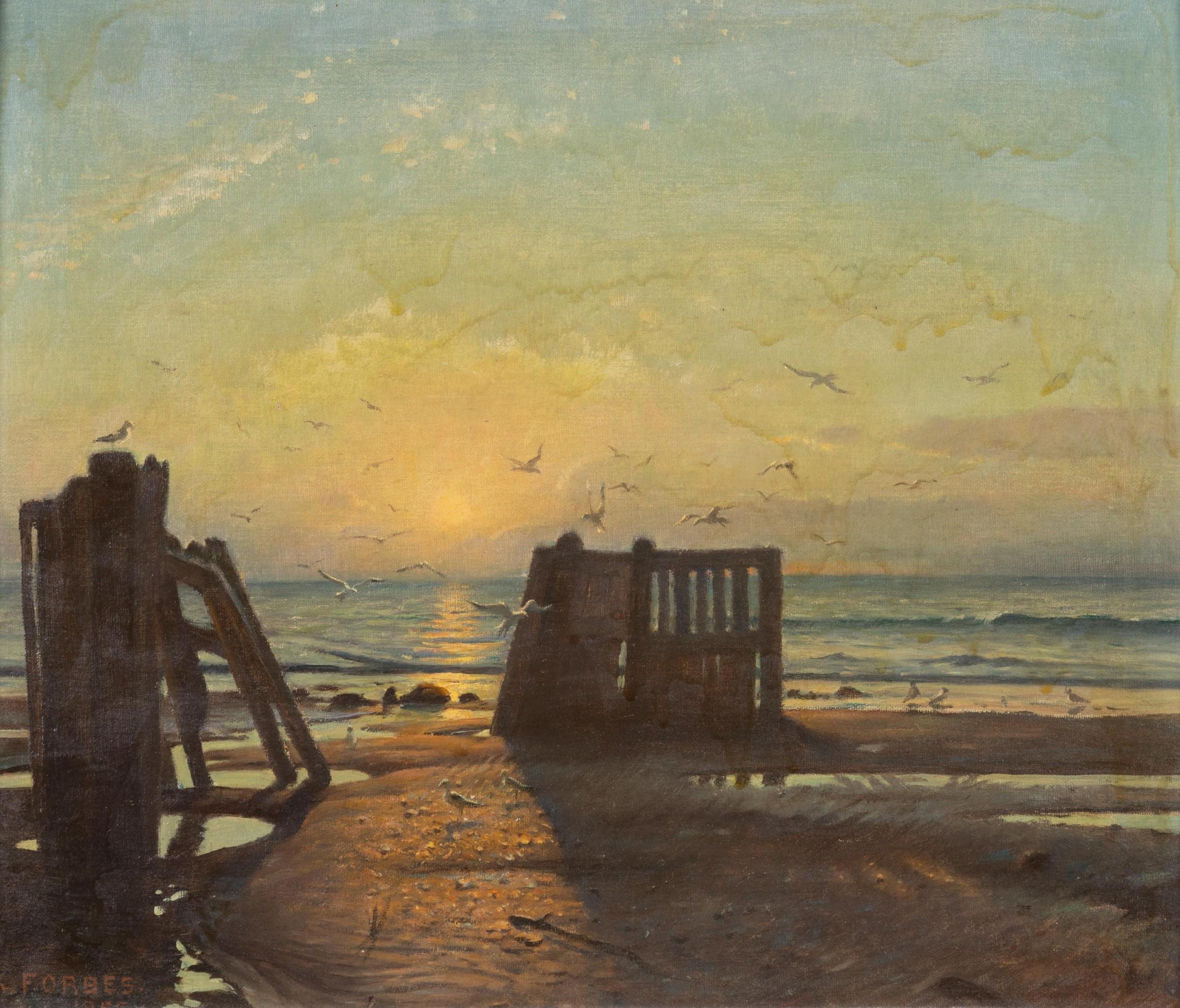 Kenneth Keith Forbes (1892-1980) - Sunrise - St. Simon Island, Georgia, USA