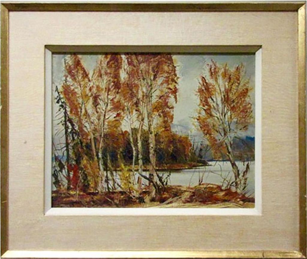 Joseph Sydney Hallam (1899-1953) - Birches - Lake Of Two Rivers