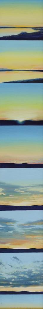 Greg Pyra - Setting Sun Over Fox Lake, Alberta; 2003
