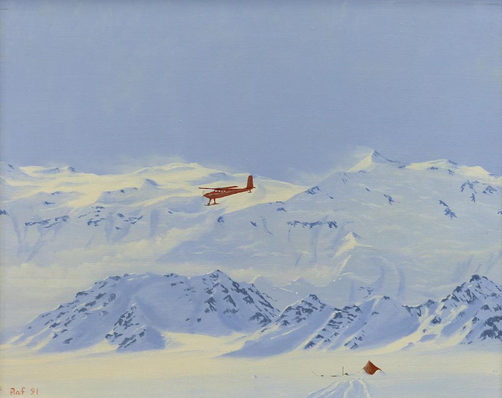 Ted Raftery (1938) - Mt. Logan, Base Camp, Y.T.; 1991
