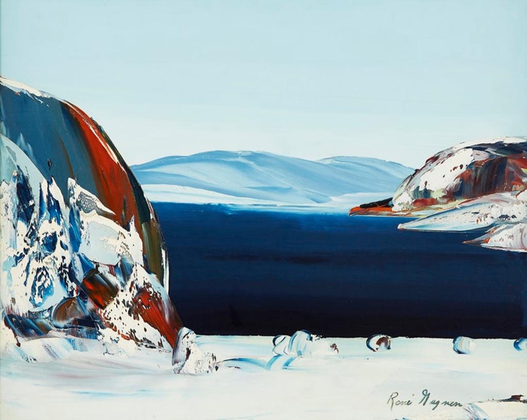 René Gagnon (1928) - Paysage en hiver