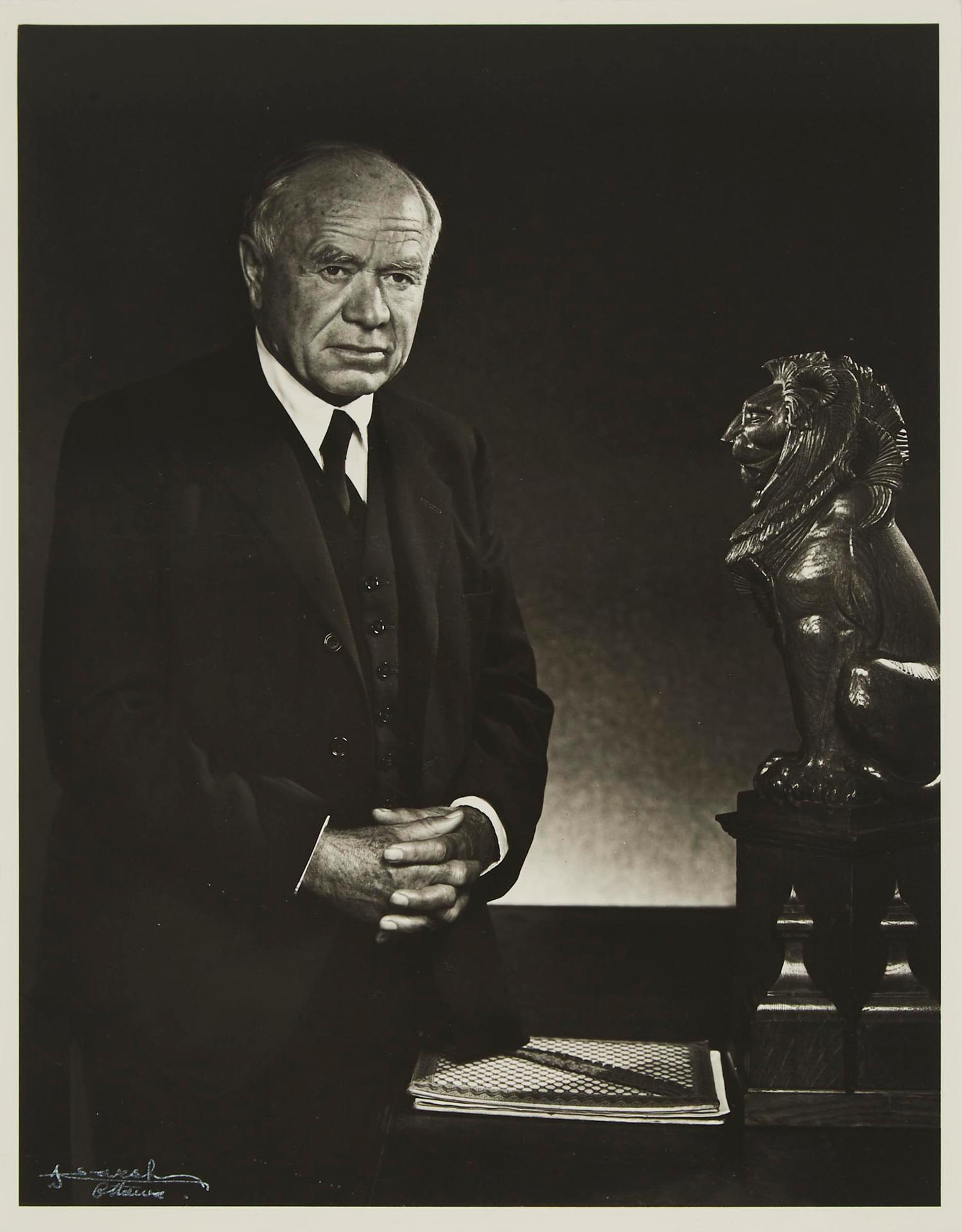 Yousuf Karsh (1908-2002) - William Maxwell Aitken, 1st Baron Beaverbrook (1879-1964), Circa 1949