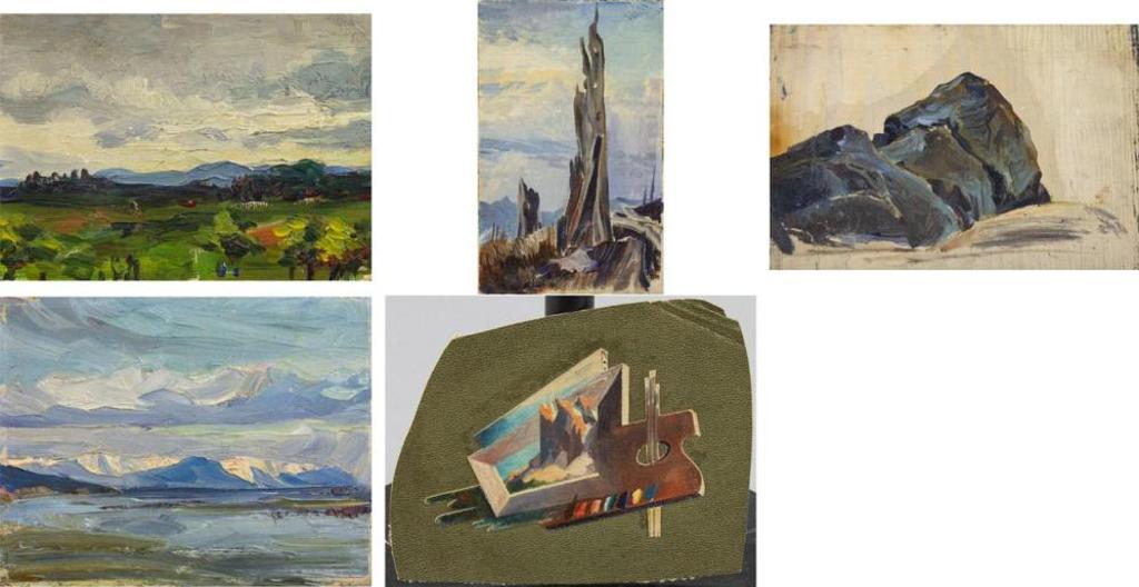 Peter Maxwell Ewart (1918-2001) - Collection of five studies