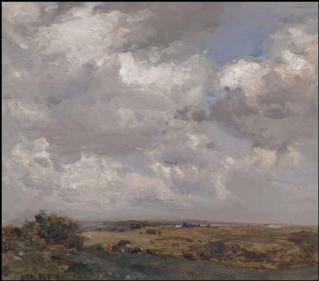 John Young Johnstone (1887-1930) - Sky and Landscape