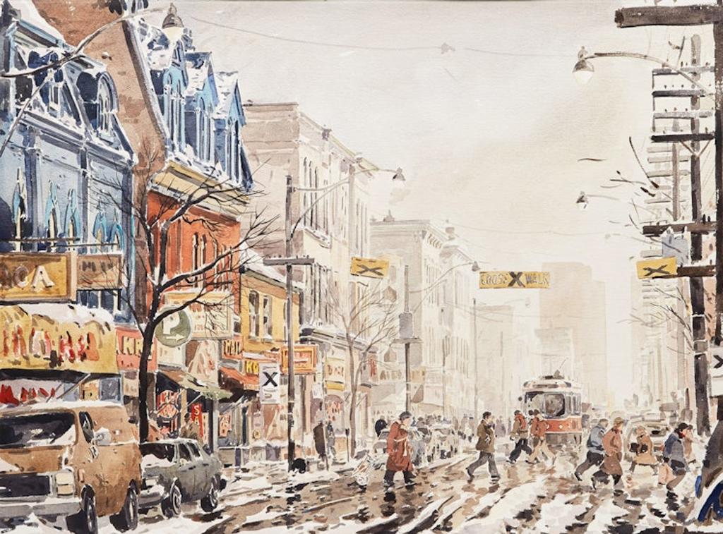 Arto Yuzbasiyan (1948) - Queen Street, Toronto