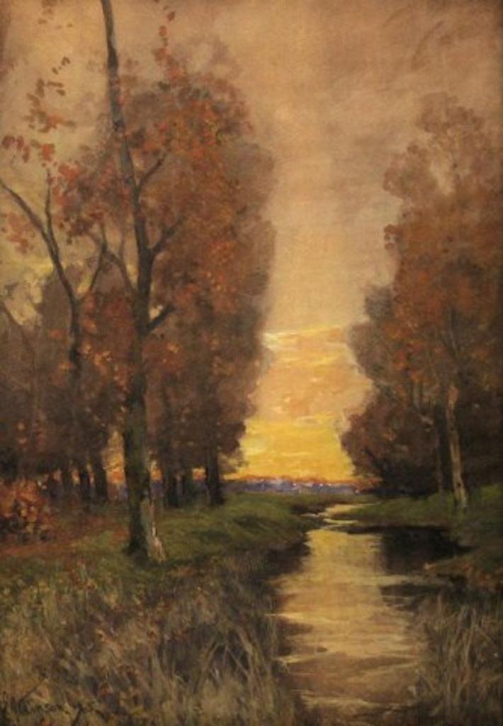 William Edwin Atkinson (1862-1926) - Sunset