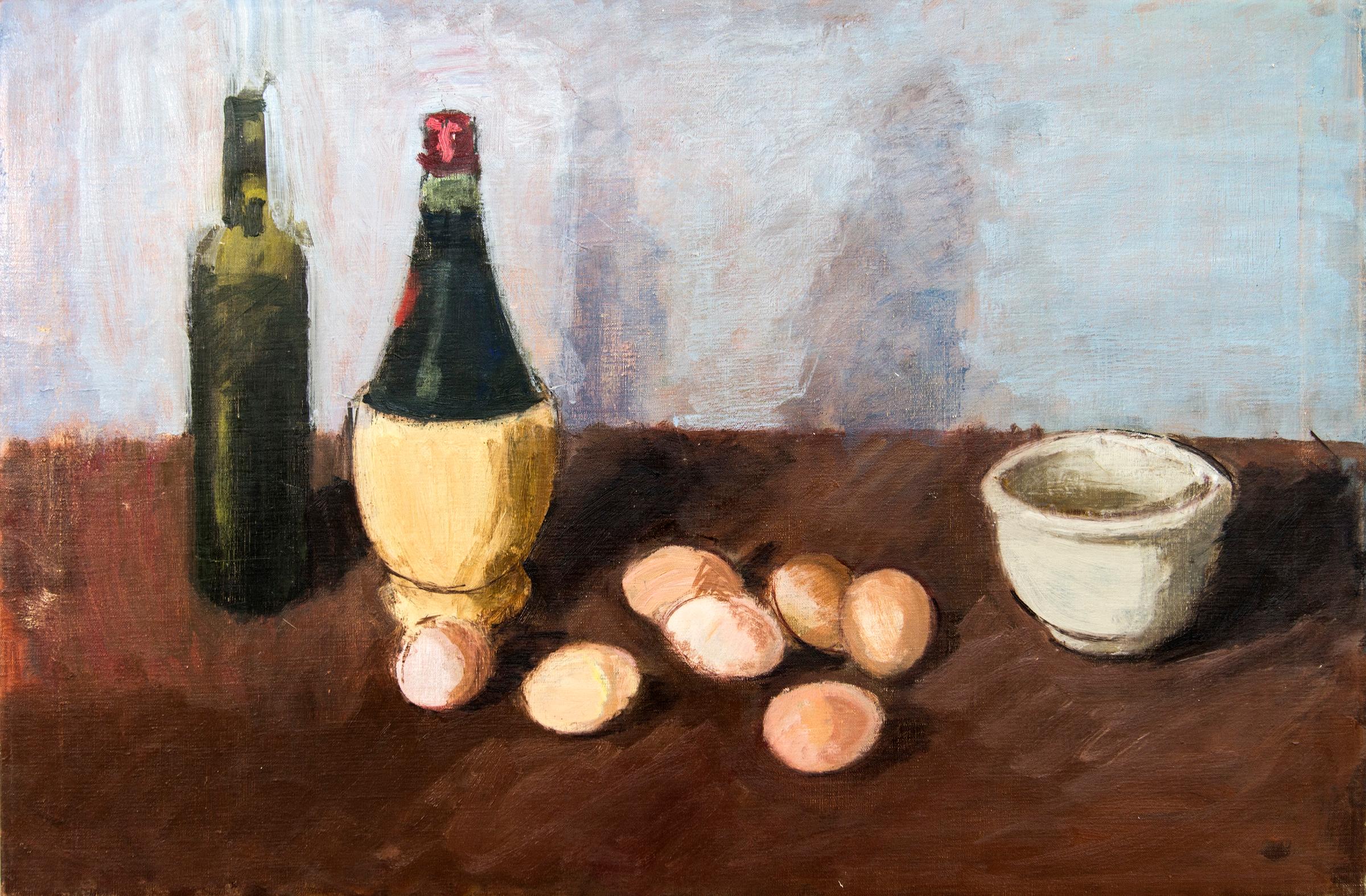 John Richard Fox (1927-2008) - Still Life With Eggs, 1951