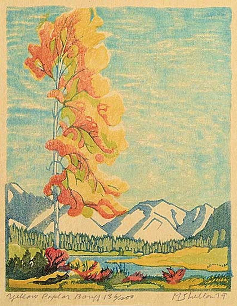 Margaret Dorothy Shelton (1915-1984) - Yellow Poplar, Banff #136/200