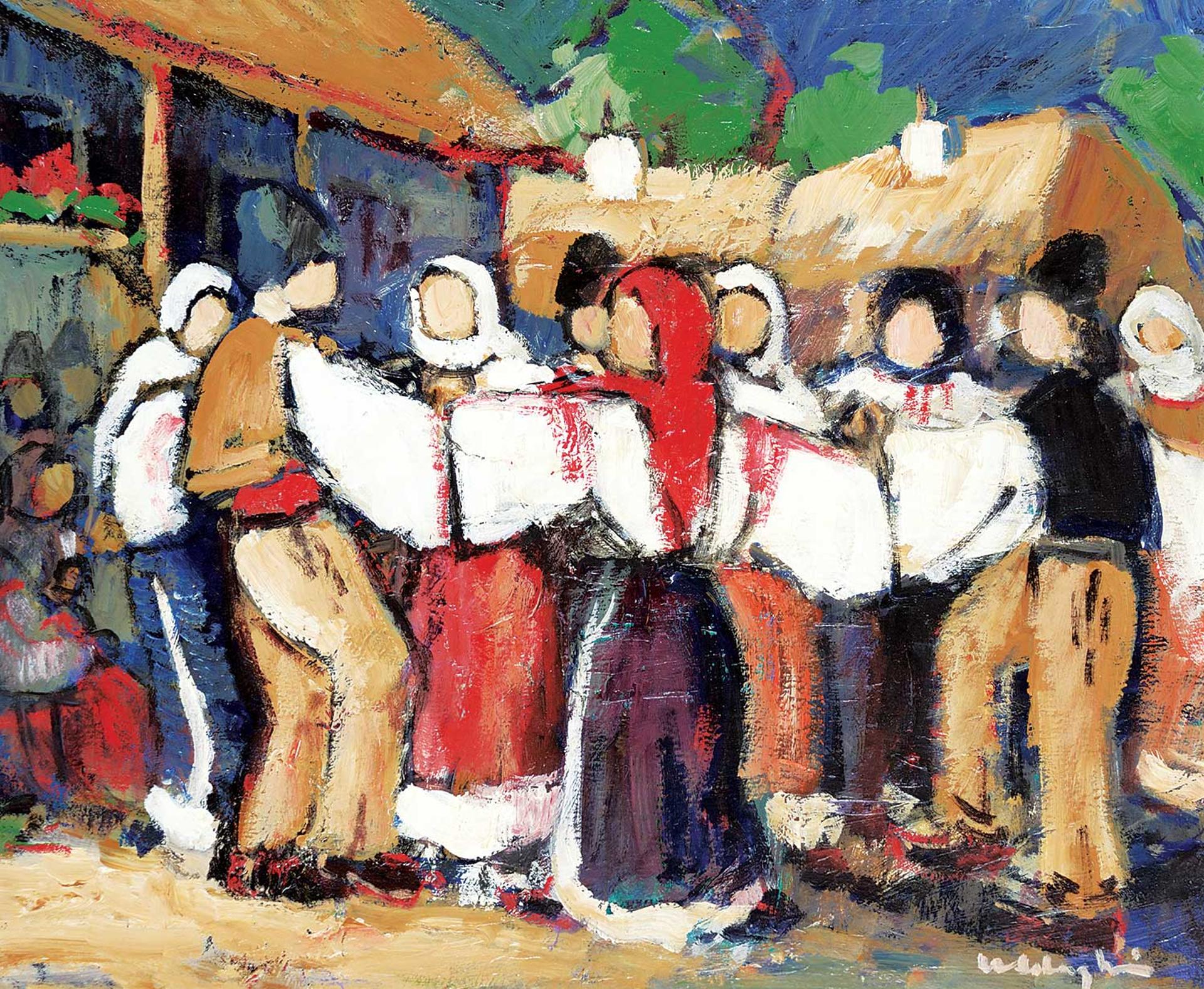 Helen de Silaghi (1920-2008) - Untitled - Village Dancer