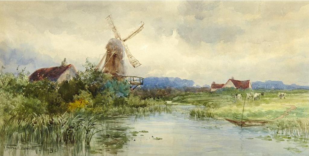 Frederic Martlett Bell-Smith (1846-1923) - Windmill, Holland, 1893