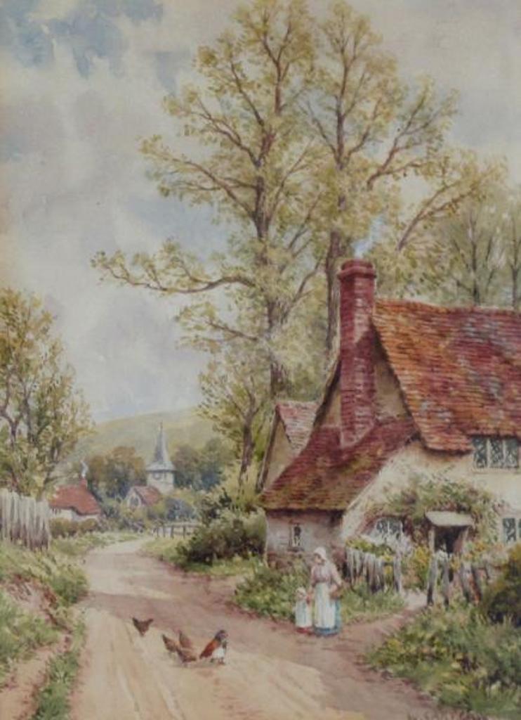 William Carter (1863-1939) - A Sussex Cottage