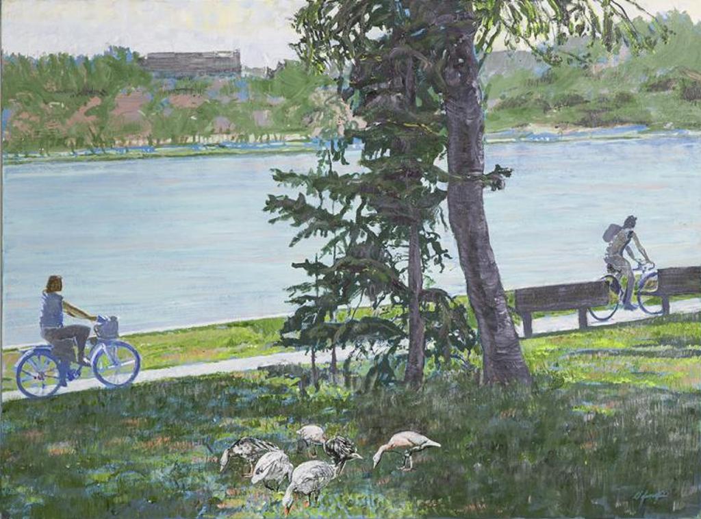 Gerald Jessop (1947) - Cyclists (Wascana)