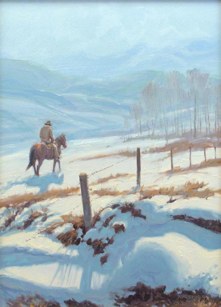 Richard (Dick) Audley Freeman (1932-1991) - Riding Fence