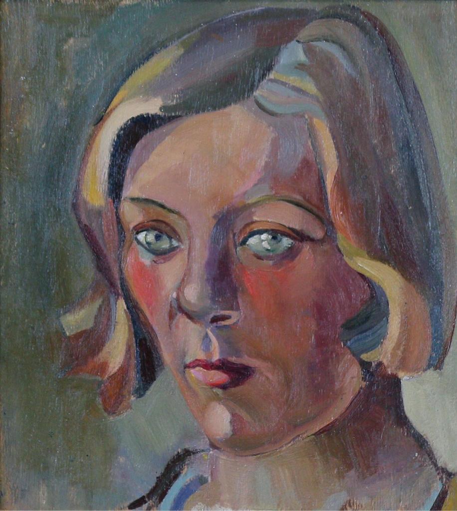 Pegi Margaret Kathleen Nicol MacLeod (1904-1949) - Portrait Of A Woman
