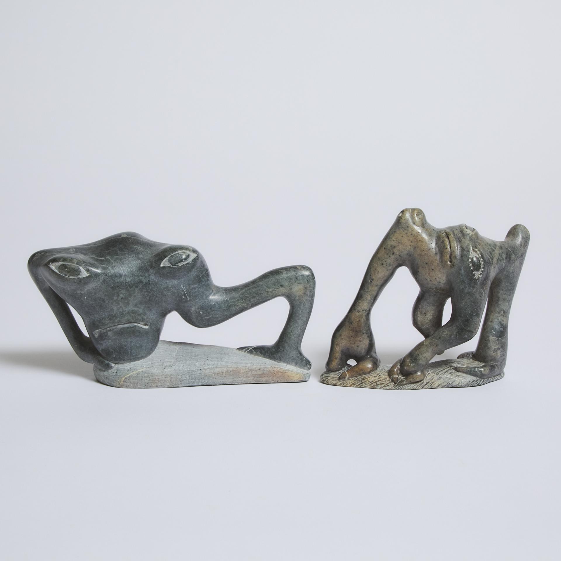 Eli Sallualu Qinuajua (1937-2004) - Two Creatures