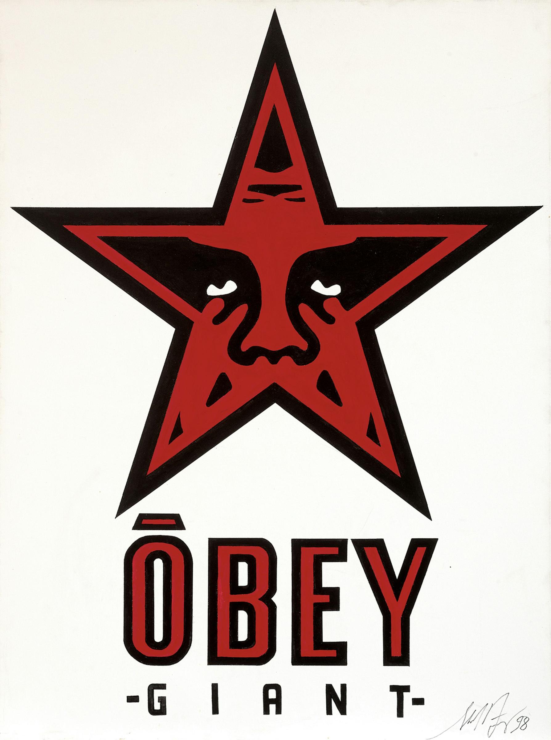 Shepard Fairey (1970) - Obey Giant Star