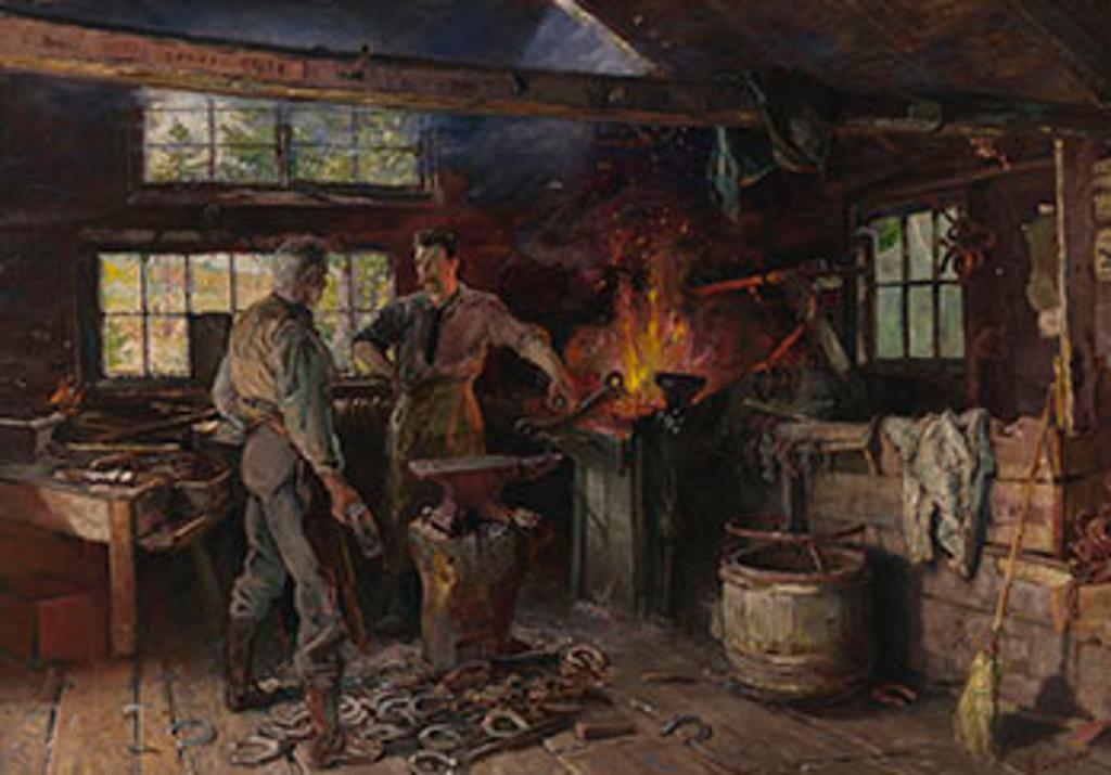 Henry John Sandham (1842-1910) - The Blacksmith