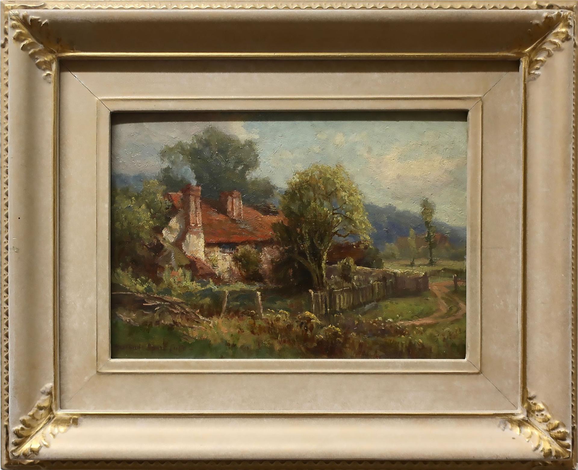 Gertrude Eleanor Spurr Cutts (1858-1941) - Untitled (Old English Cottage)