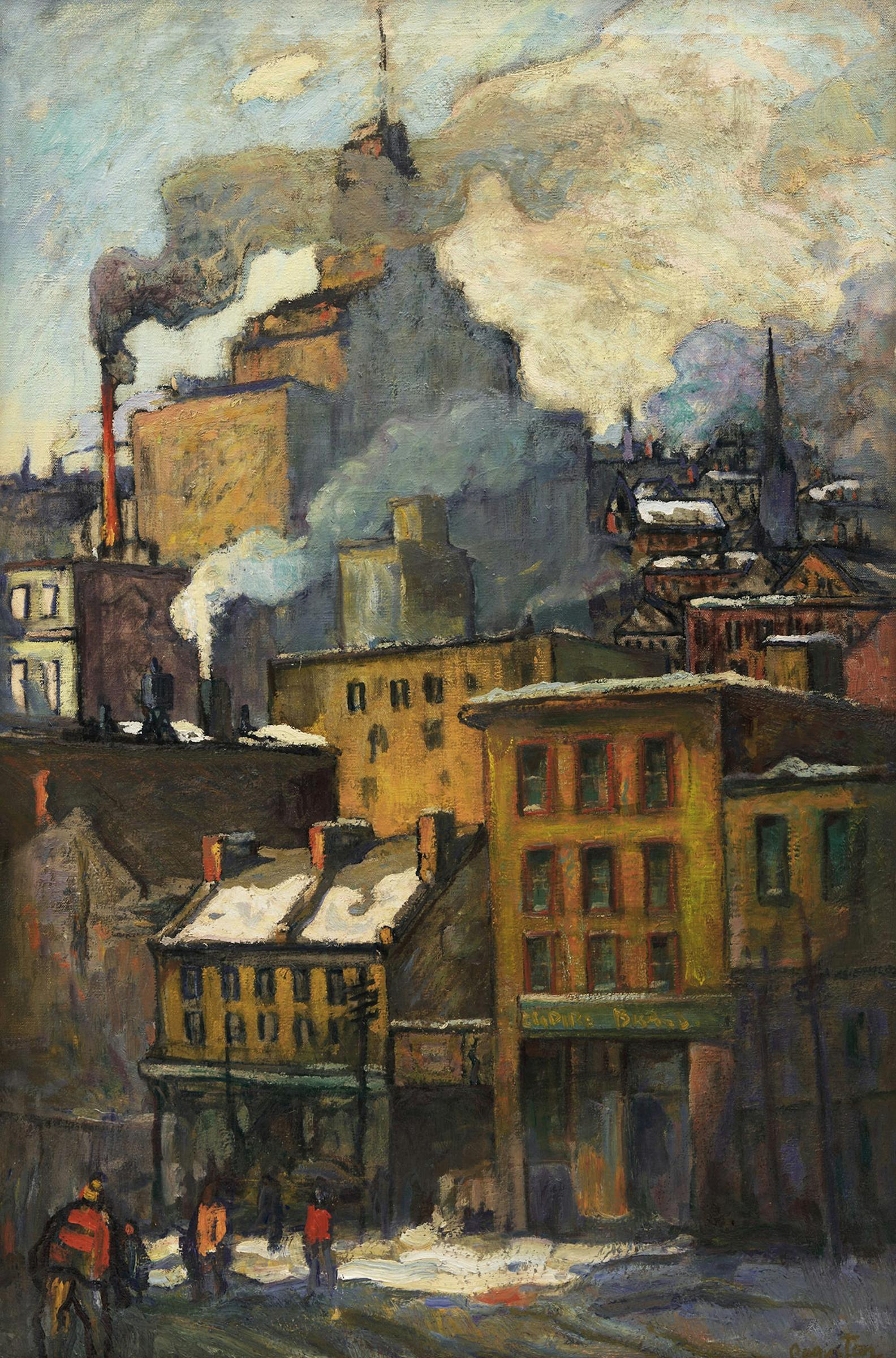 George Alfred Paginton (1901-1988) - Empire Brass Store, circa 1932
