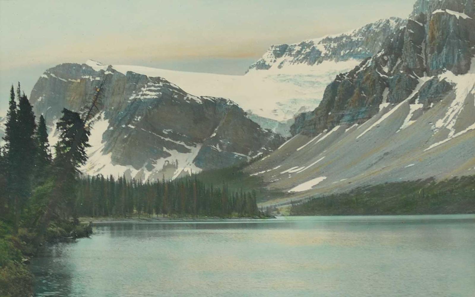 Joseph Frederick Spalding - Bow Lake with Crowfoot Glacier, Alberta
