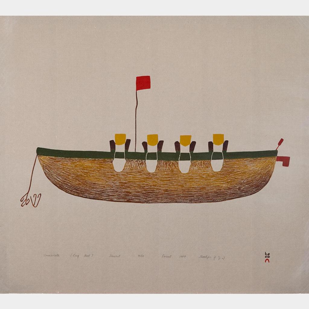 Sheojuk Etidlooie (1932-1999) - Ummiakuta (Long Boat)