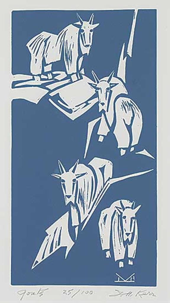 Illingworth Holey (Buck) Kerr (1905-1989) - Goats #25/100