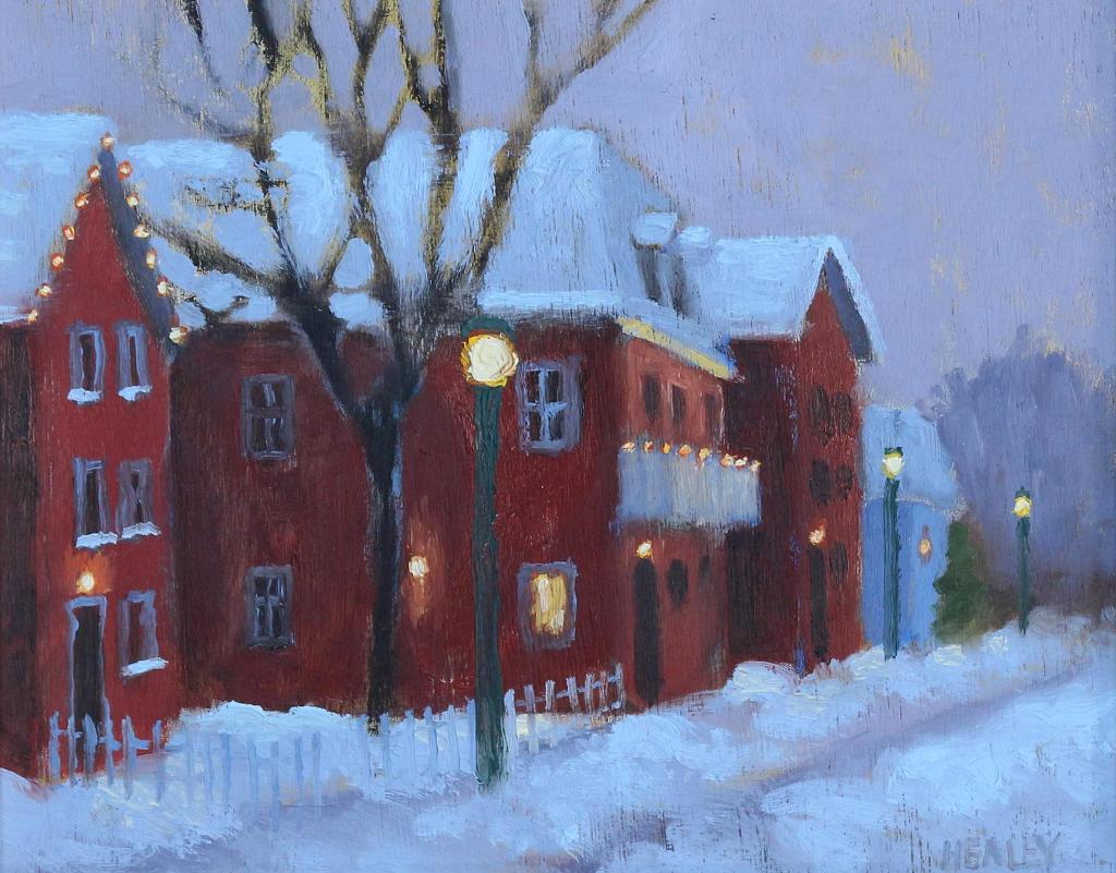 Paul Healey (1964) - Streetlights, Winter