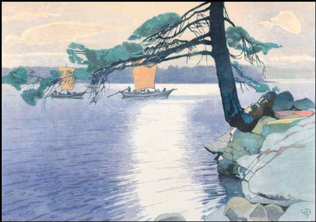 Walter Joseph (W.J.) Phillips (1884-1963) - Poplar Bay, Lake of the Woods