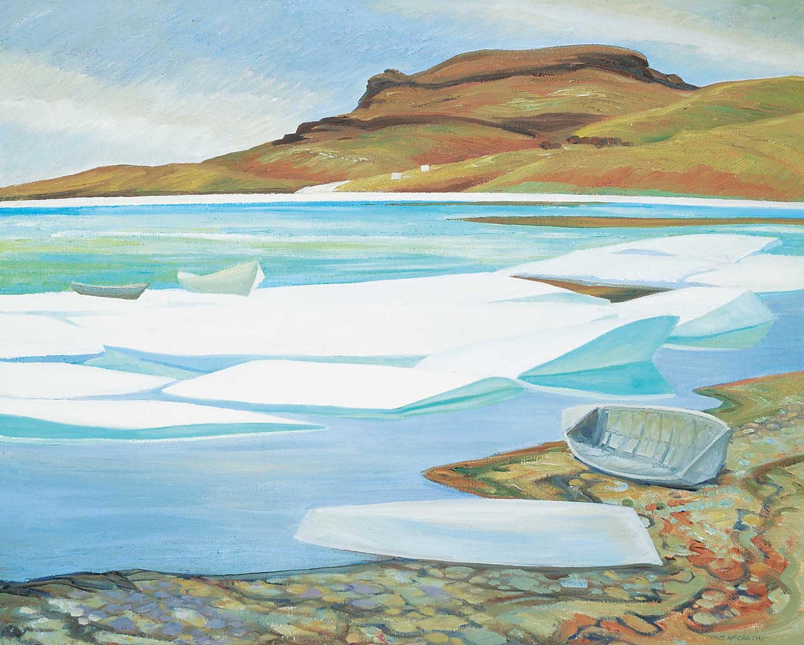 Doris Jean McCarthy (1910-2010) - Holman Island, Western Arctic