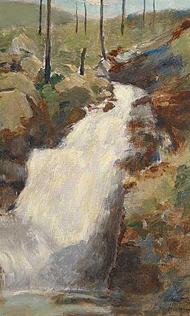 John A. Hammond (1843-1939) - Falls at Nelson B.C.