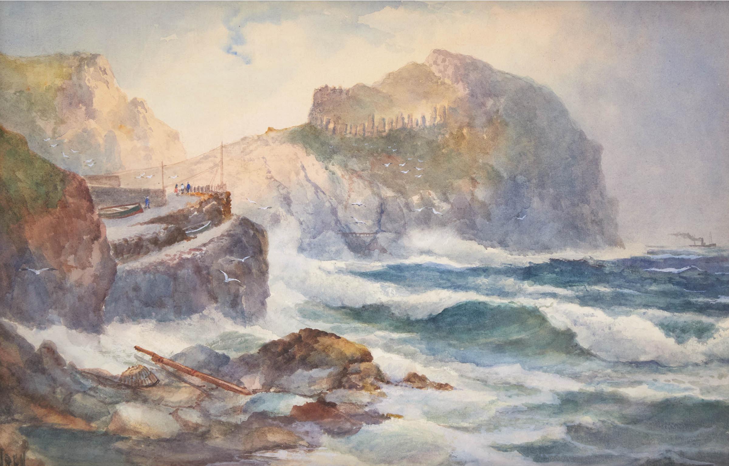 John Clarke Uren (1845-1932) - King Arthur's Castle