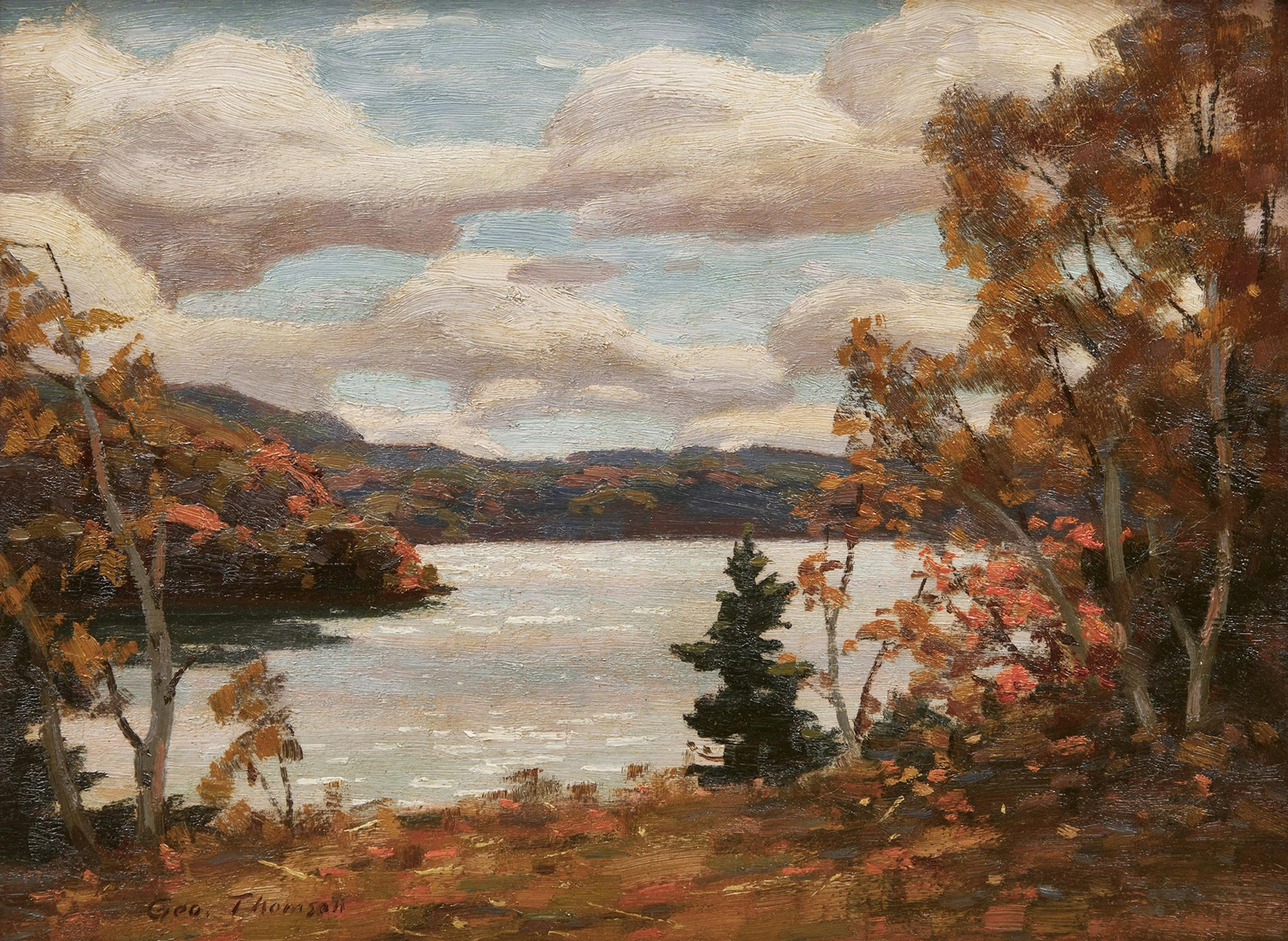 George Albert Thomson (1868-1965) - A Parry Sound Lake