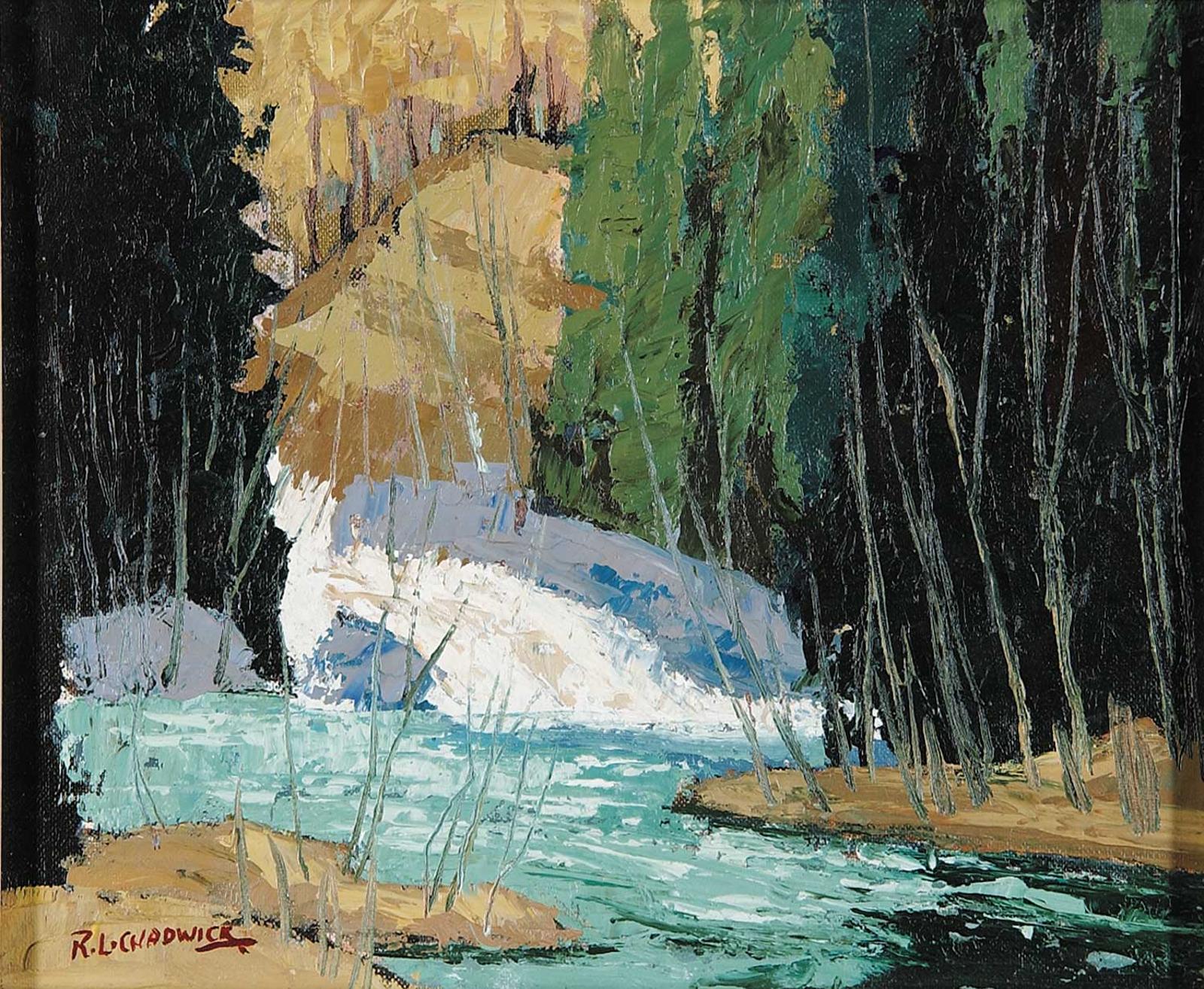 Robert Lee Chadwick (1905-1971) - Rainbow Falls, Magpie, R. Algoma
