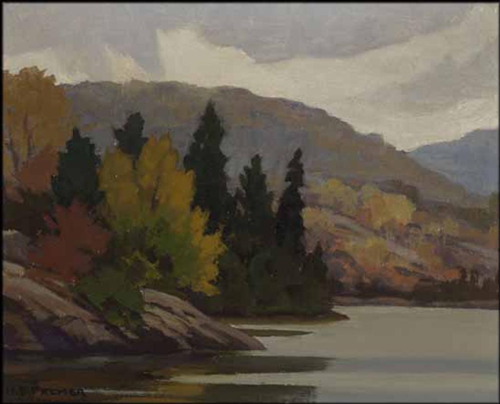 Herbert Sidney Palmer (1881-1970) - Rain on Rapid Lake