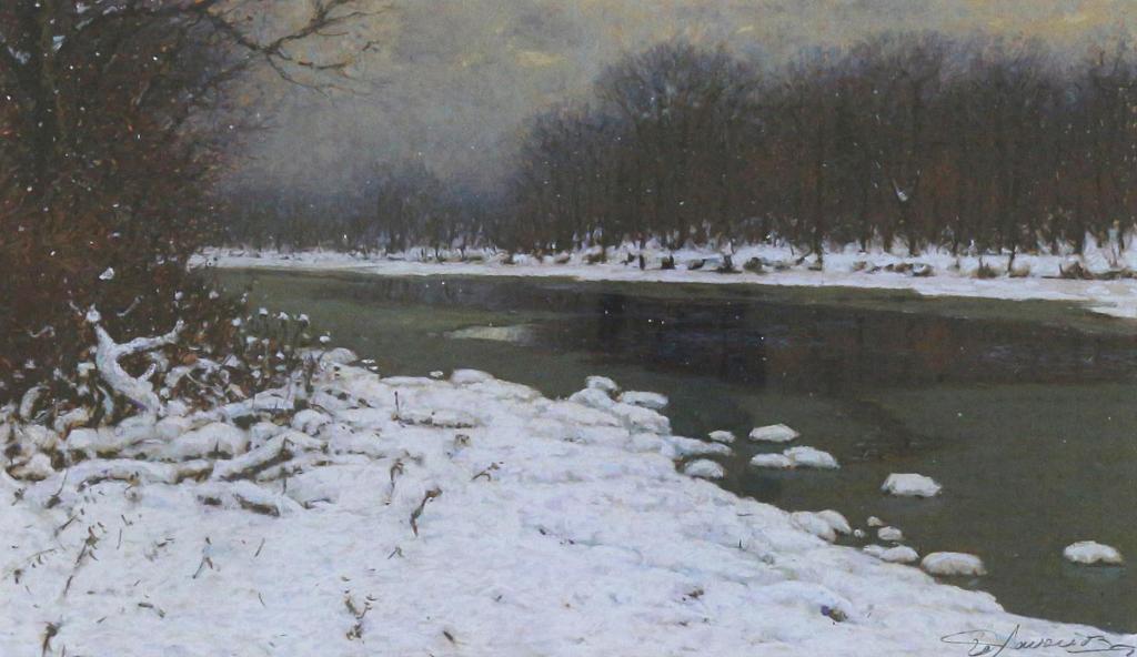 Richard Savoie (1959) - Riviere En Hiver