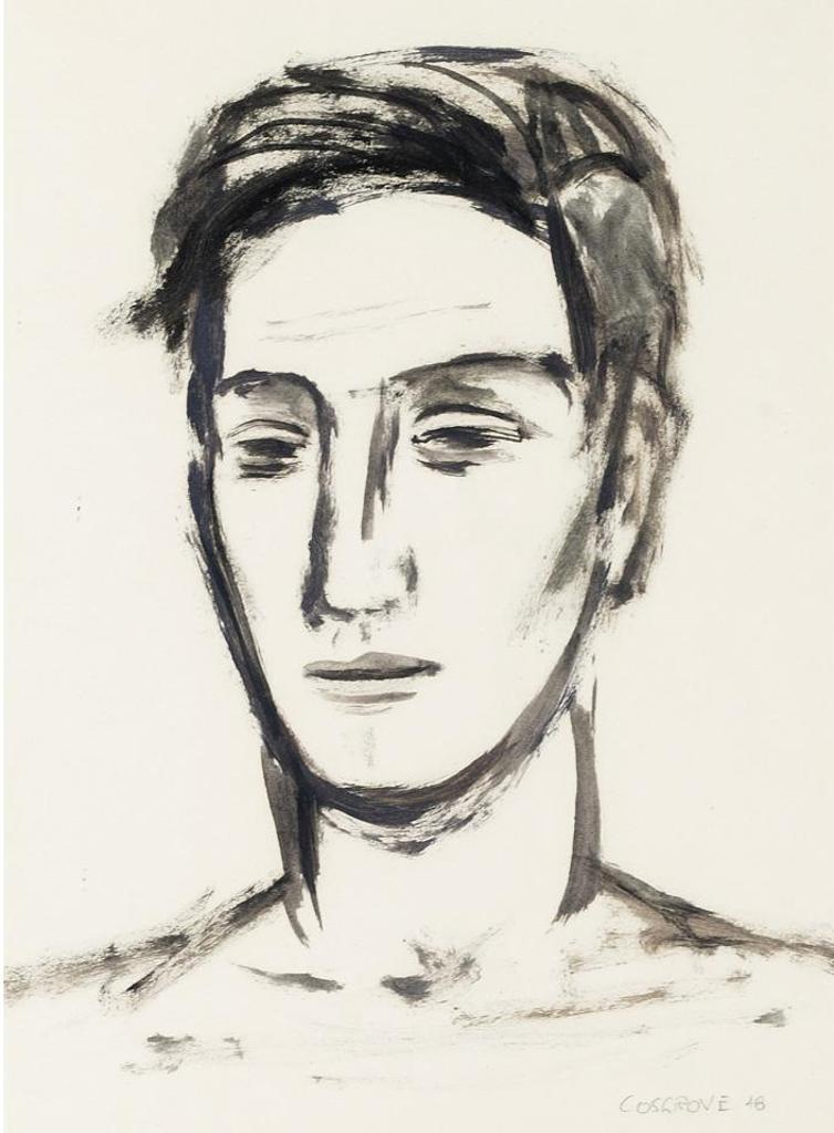 Stanley Morel Cosgrove (1911-2002) - Male Portrait