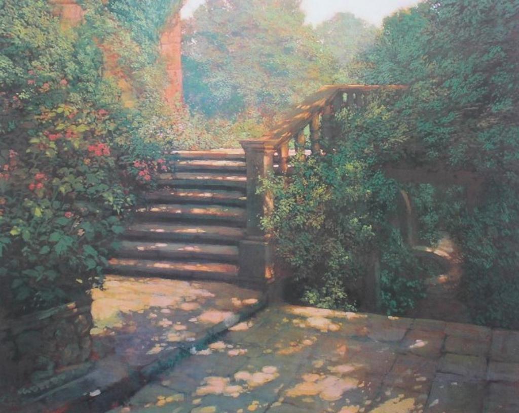 Philip Craig (1951) - Steps at Hestercombe