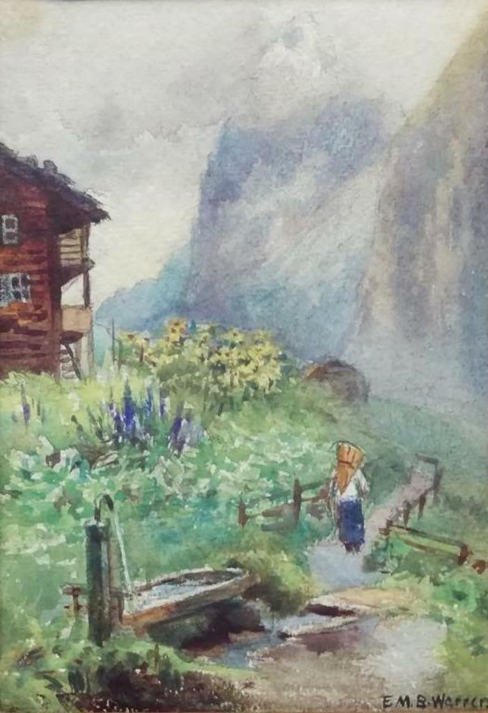 Emily Mary Bibbens Warren (1869-1956) - At Murren, Switzerland