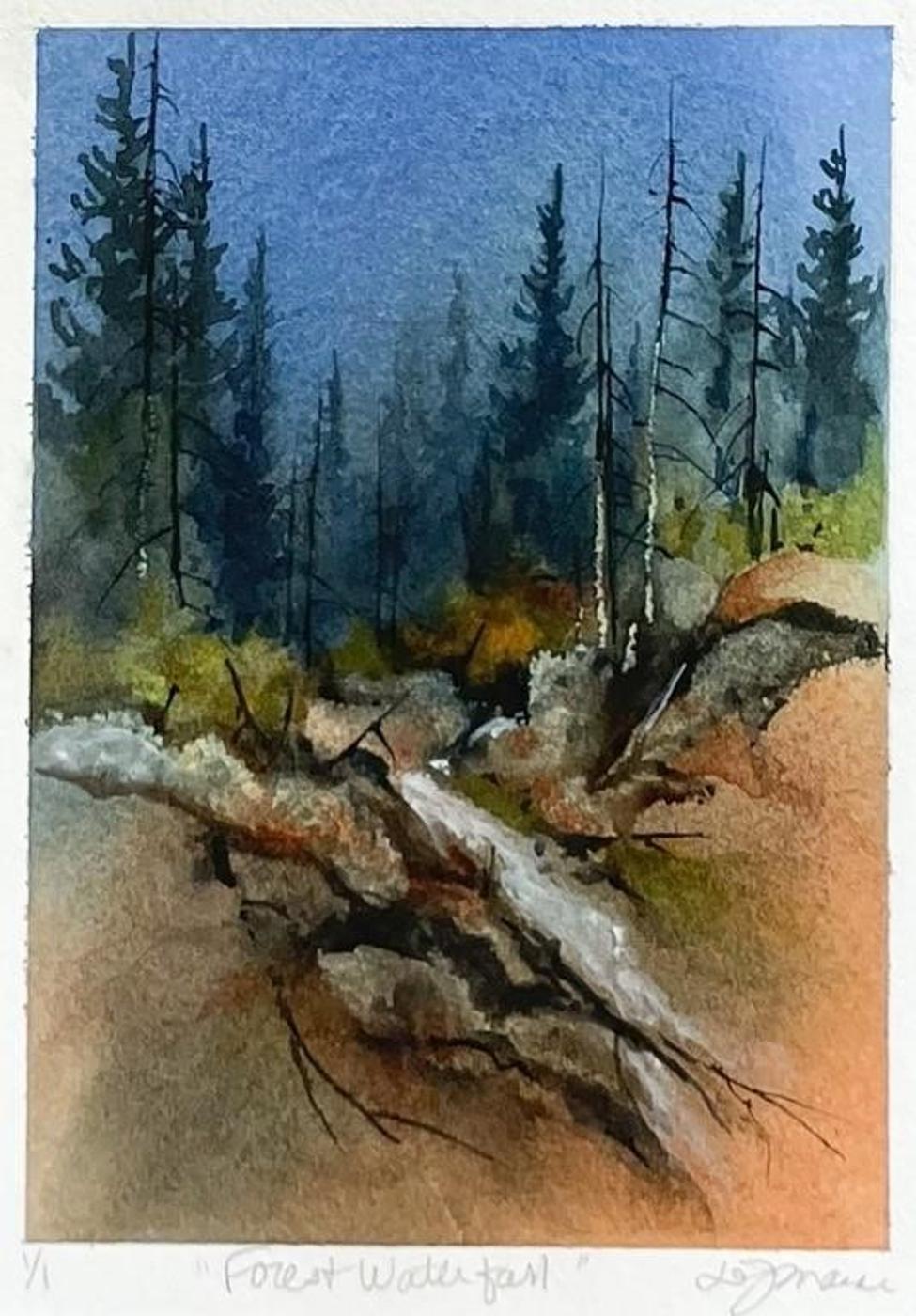 Donna Jo Massie (1948) - watercolour on paper