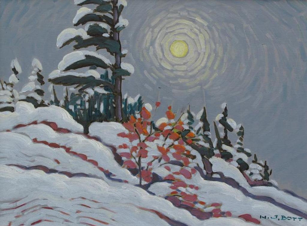 Nicholas Johannes Bott (1941-2021) - Winter Sun; 1997