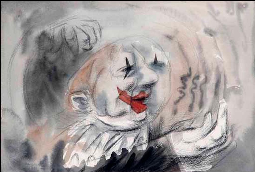 Robert Frederick Hagan (1918-2003) - Paris Circus Clown (02255/2013-271)
