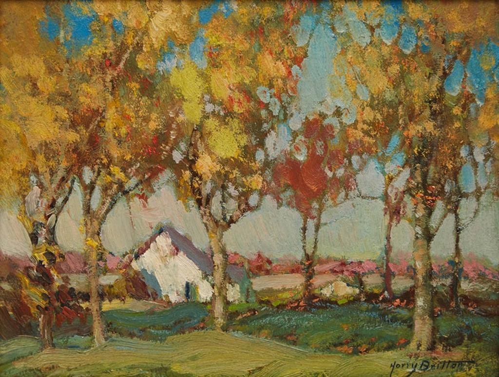 Harry Britton (1878-1958) - Autumn Landscape