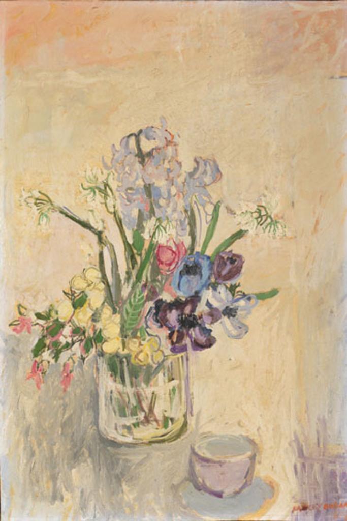 Molly Joan Lamb Bobak (1922-2014) - Spring Flowers
