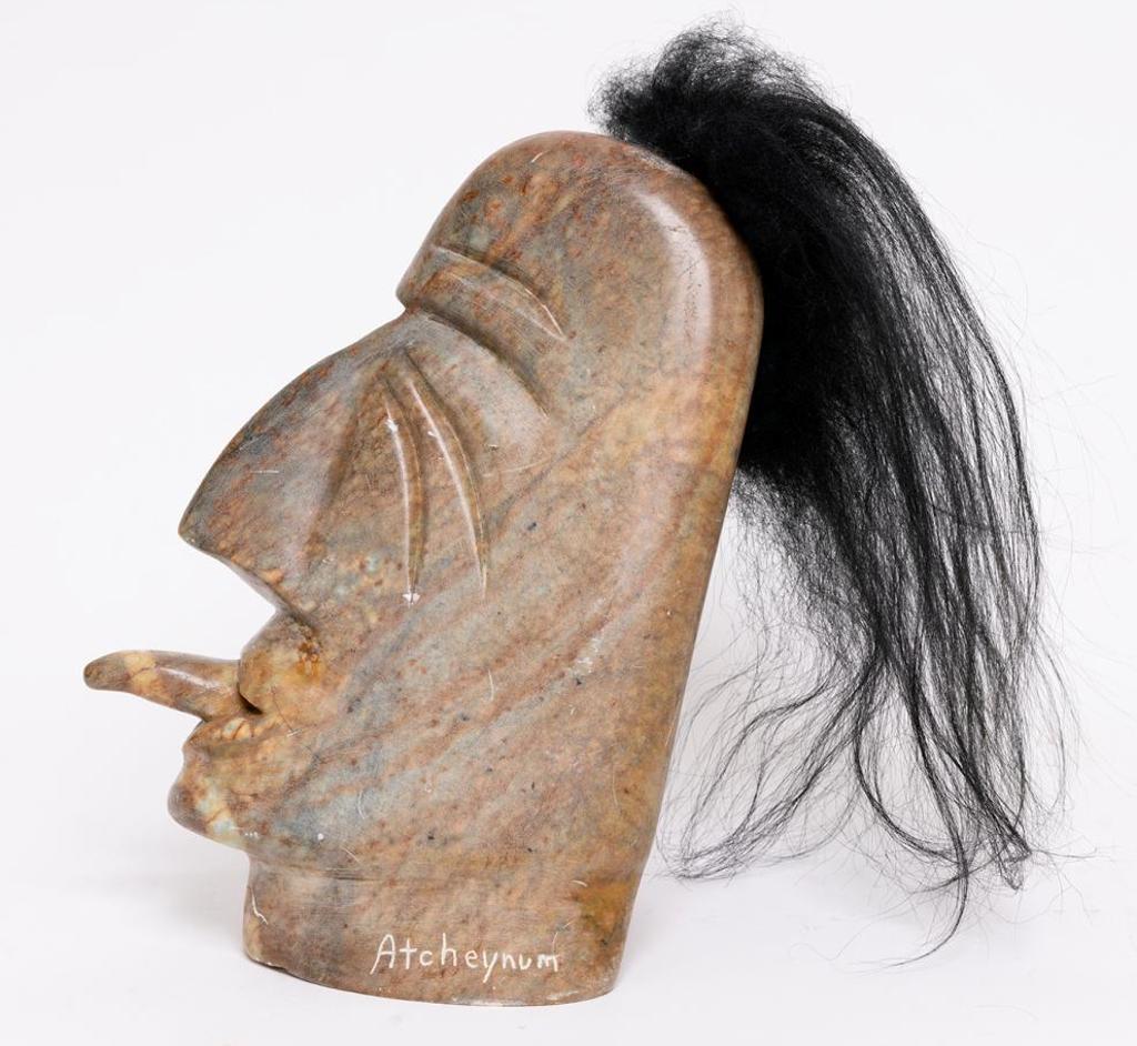 Darwin Atcheynum - Untitled - Head with Dark Hair