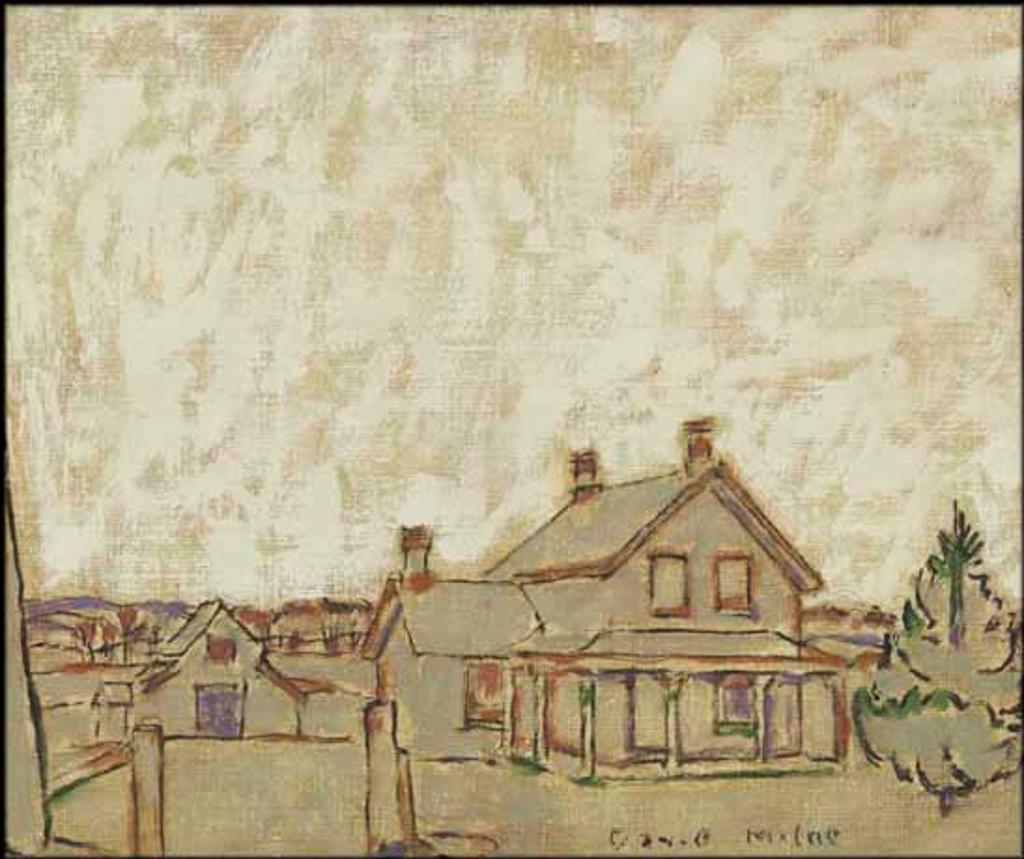 David Browne Milne (1882-1953) - Gray House, Palgrave, Ontario